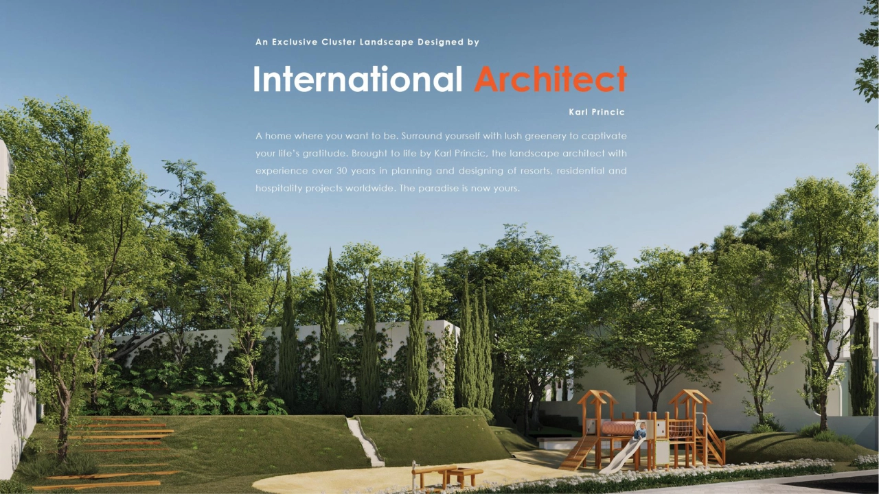 Desain Gramercy oleh arsitek internasional kelas dunia