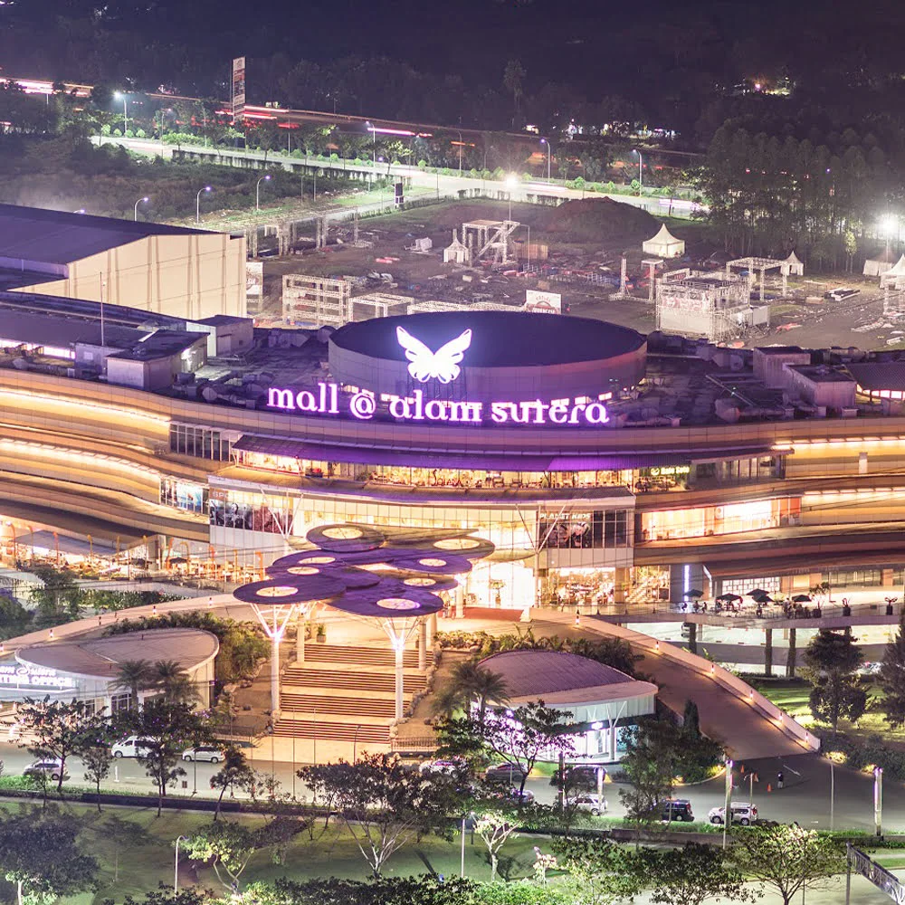 Mall @Alam Sutera dari luar