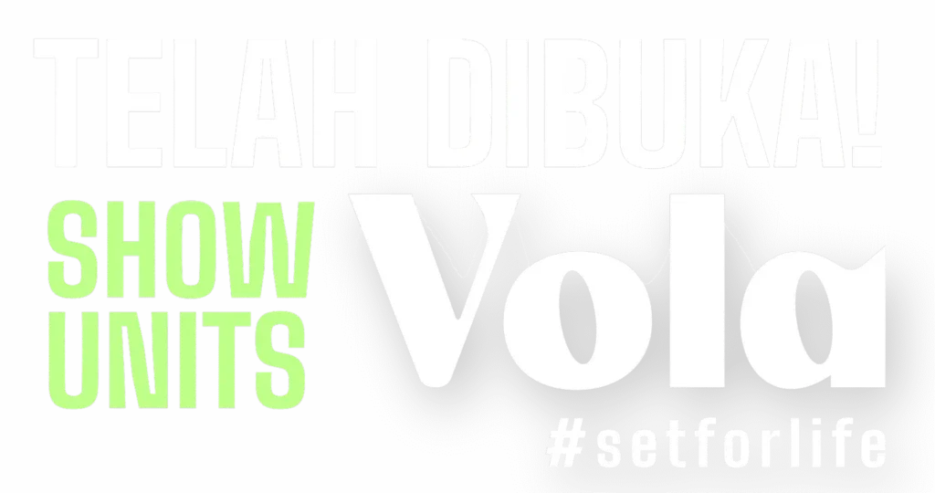 Telah dibuka show unit Cluster Vola Sutera Rasuna